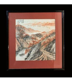Zhou Yuanliang (1904-1995) - 整個宇宙被紅色覆蓋 (l'intero universo e coperto di rosso)