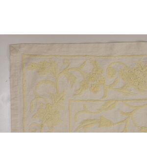 Panel - Indian embroidered bedspread - B / 259 -     