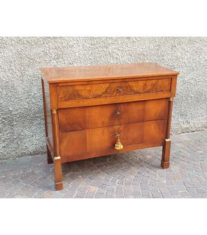Small Empire chest of drawers with secrets     