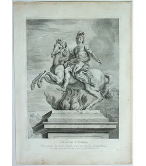 ritratto equestre di Luigi XIV°