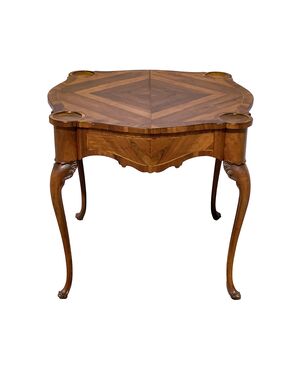 Elegante tavolo da gioco veneziano del ‘700