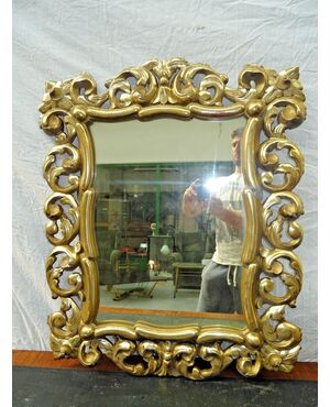 Specchiera dorata Luigi Filippo 1850 francese