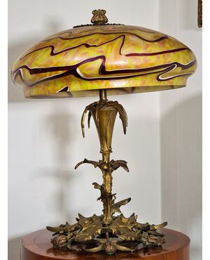 122) Lampada Art Nouveau