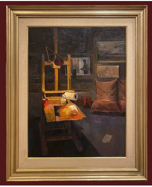 Emili Valentines (1962) - Lo studio del pittore