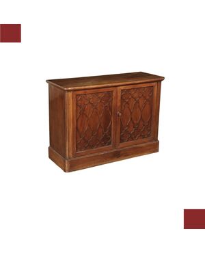 CREDENZA IN MOGANO PRIMA META' XIX SECOLO