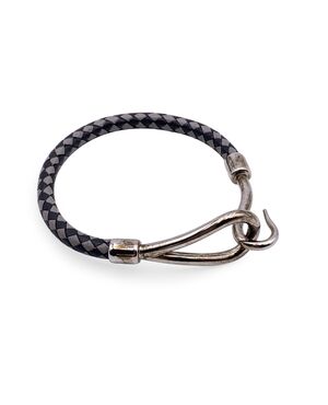 Hermes Bracciale in Pelle Col. Nero Jumbo Hook