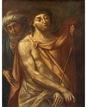 Christ in chains, 17th century painting     