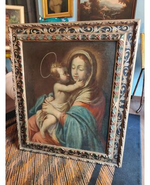 Dipinto, Madonna con bambino, epoca: XVIII secolo