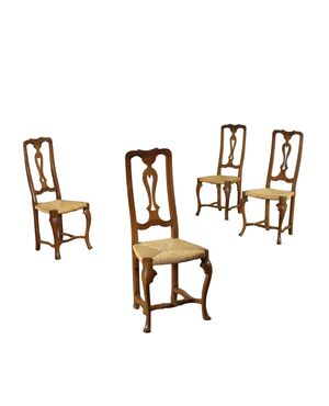 Group of Four Modenese Chairs     