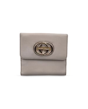 GUCCI Portafoglio in Pelle Col. Beige n.a. S