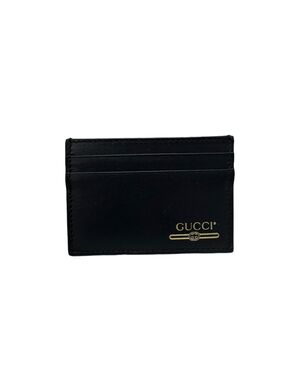 Gucci Portacarte Liscio Nero