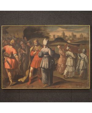 Grande dipinto italiano del XVIII secolo