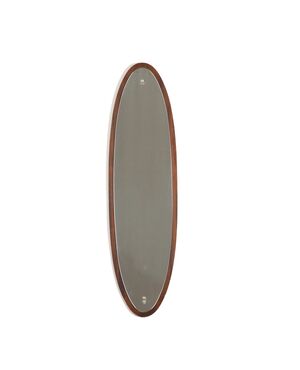 Specchio Ovale Vintage Anni 60