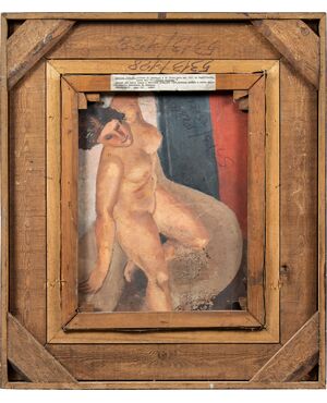 Charles Parsons (American, 1821 - 1910) - Fiori e Nudo femminile (double face).