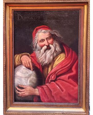 Ritratto di Democrito, "filosofo del riso"