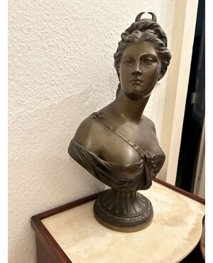Busto di bronzo "Diana", Susse frères, Parigi