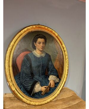 Ritratto di una donna dell'Ottocento