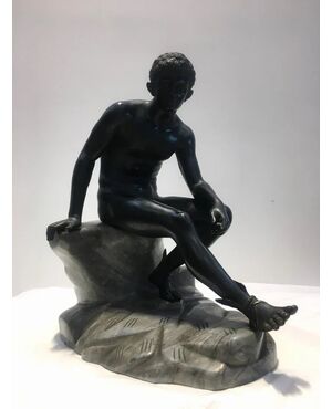Scultore neoclassico, "Hermes in riposo"