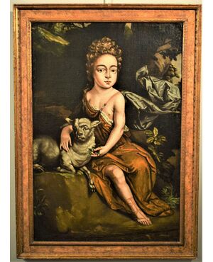 Ritratto di Bambina nelle vesti di San Giovannino