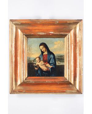Madonna con Bambino in doppio paesaggio