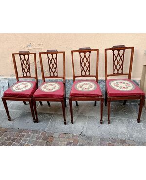 quattro sedie inglesi