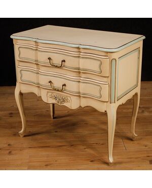 French lacquered and painted dresser from 20th century
