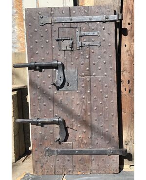 PTC021 - Porta antica da prigione. Misura cm L 84 x H 160.