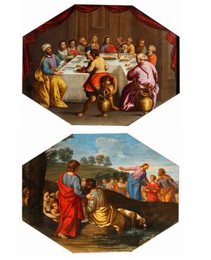 Scuola Veneta, XVII secolo, scene della vita di Cristo