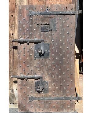 PTC022 - Porta antica da prigione. Misura cm L 84 x H 160.  