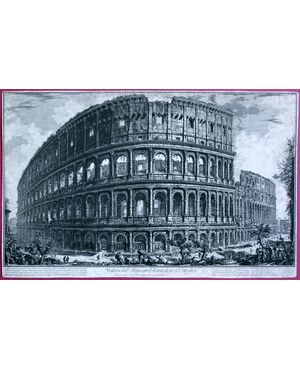 Veduta dell'Anfiteatro Flavio detto il Colosseo