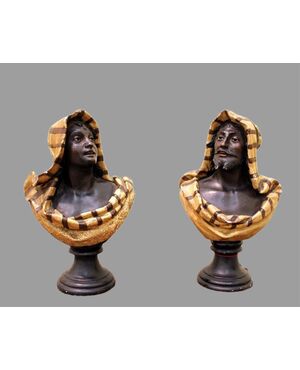 Pair of busts