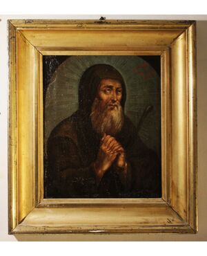 San Francesco da Paola | olio su tela del XVII sec.