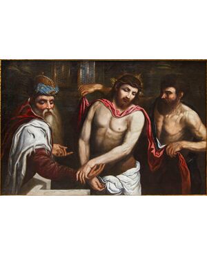 Giovanni Bordone (1582 ca. - 1613), attr., Ecce Homo  