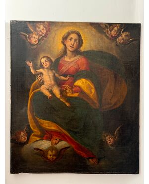 Giovan Battista Della Rovere ( il Fiamminghino) Milano 1561-1630 Madonna col Bambino