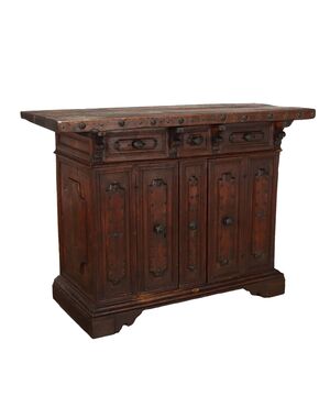 Credenza Barocco Emiliana Emilia Inizio XVIII Secolo