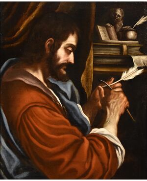 San Marco Evangelista, Giovanni Francesco Barbieri, Il Guercino (Cento, 1591 - Bologna, 1666) bottega