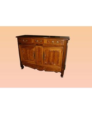 Antica Credenza provenzale di inizio 1800 in legno di ciliegio Completamente Restaurata