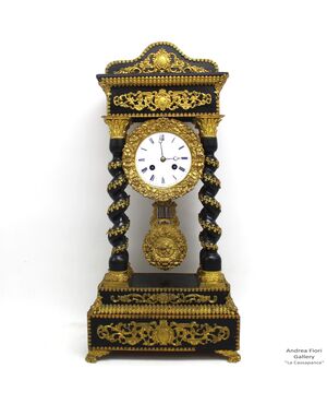 Antico orologio a pendolo Napoleone III (H.54) - epoca '800