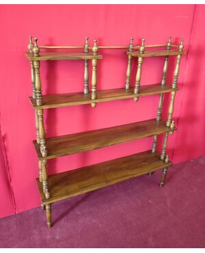 Walnut étagère Italian