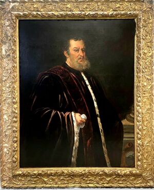 Ritratto di Antonio Cappello scuola Tintoretto