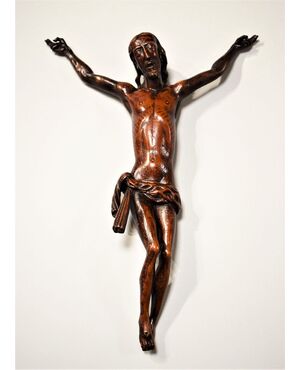 Cristo Crocifisso in legno di  bosso   VENDUTO