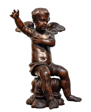 XVIII secolo, Putto seduto