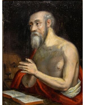 XVII secolo, San Girolamo in preghiera