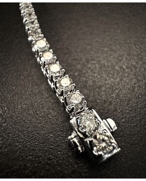 Bracciale  tennis  con   Diamanti   5.3 ct.