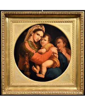 "Madonna della seggiola" da Raffaello