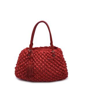 ERMANNO SCERVINO Borsa Shopper in Sintetico Col. Rosso M