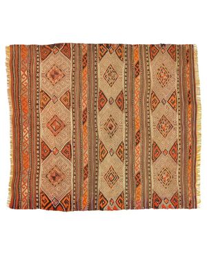 Kilim-Cicim quadrato dell'Anatolia - n. 1249.