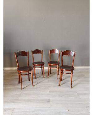 Set di 4 sedie Thonet