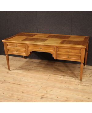 French writing desk in wood from the 20th century