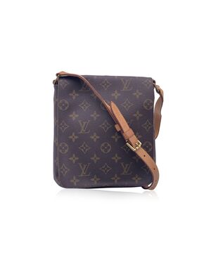 LOUIS VUITTON Borsa a Tracolla Vintage in Tela Col. Marrone Musette M